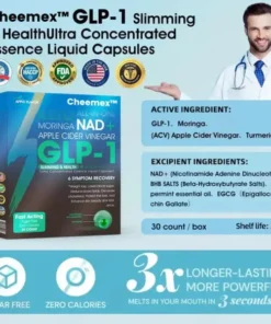 Cheemex™ GLP-1 Slimming & Health Ultra Concentrated Essence Liquid Pearls