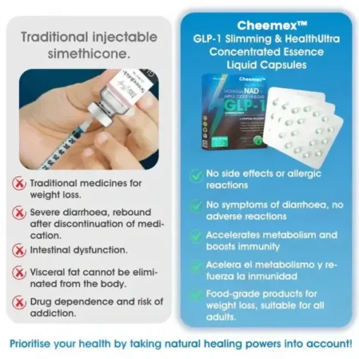 Cheemex™ GLP-1 Slimming & Health Ultra Concentrated Essence Liquid Pearls