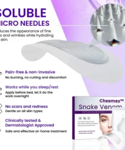 Cheemex™ Snake Venom Peptide Microneedle Eye Patch