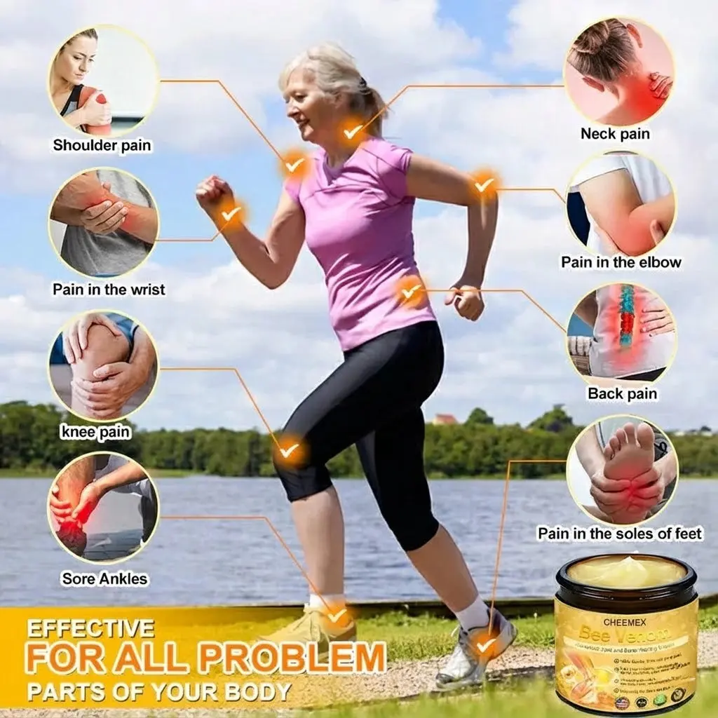 CHEEMEX Bee Venom Advanced Joint and Bone Healing Cream