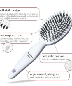 Cheemex® Boar Bristle Brush