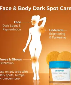 Cheemex® Kojic Acid Turmeric TX Toner Pad 70pads - Dark Spot & Pigmentation Care for Uneven Skin Tone
